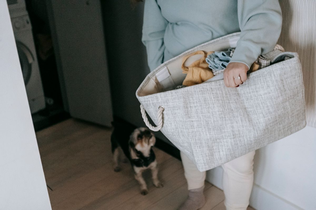 Woven Laundry Hamper - view 4