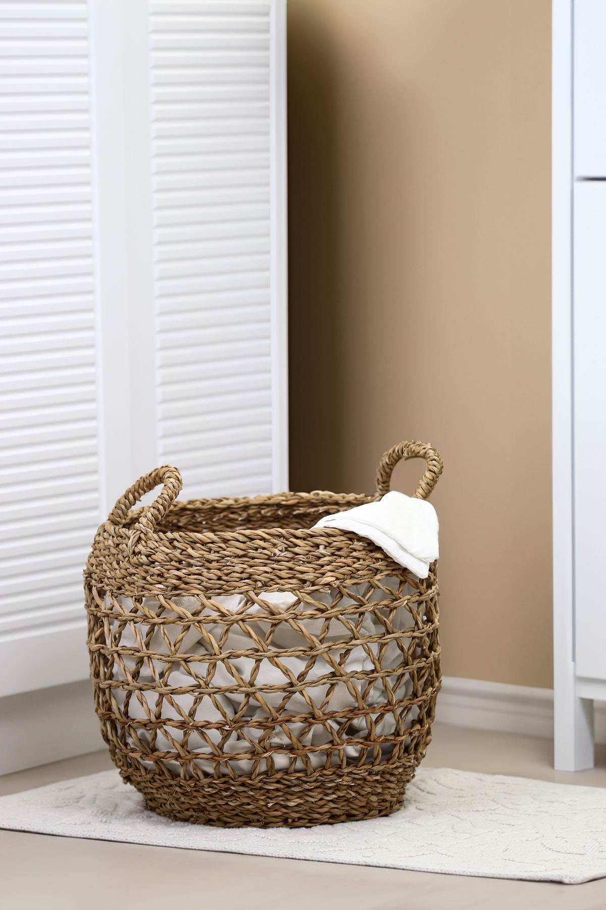 Woven Laundry Hamper - view 2
